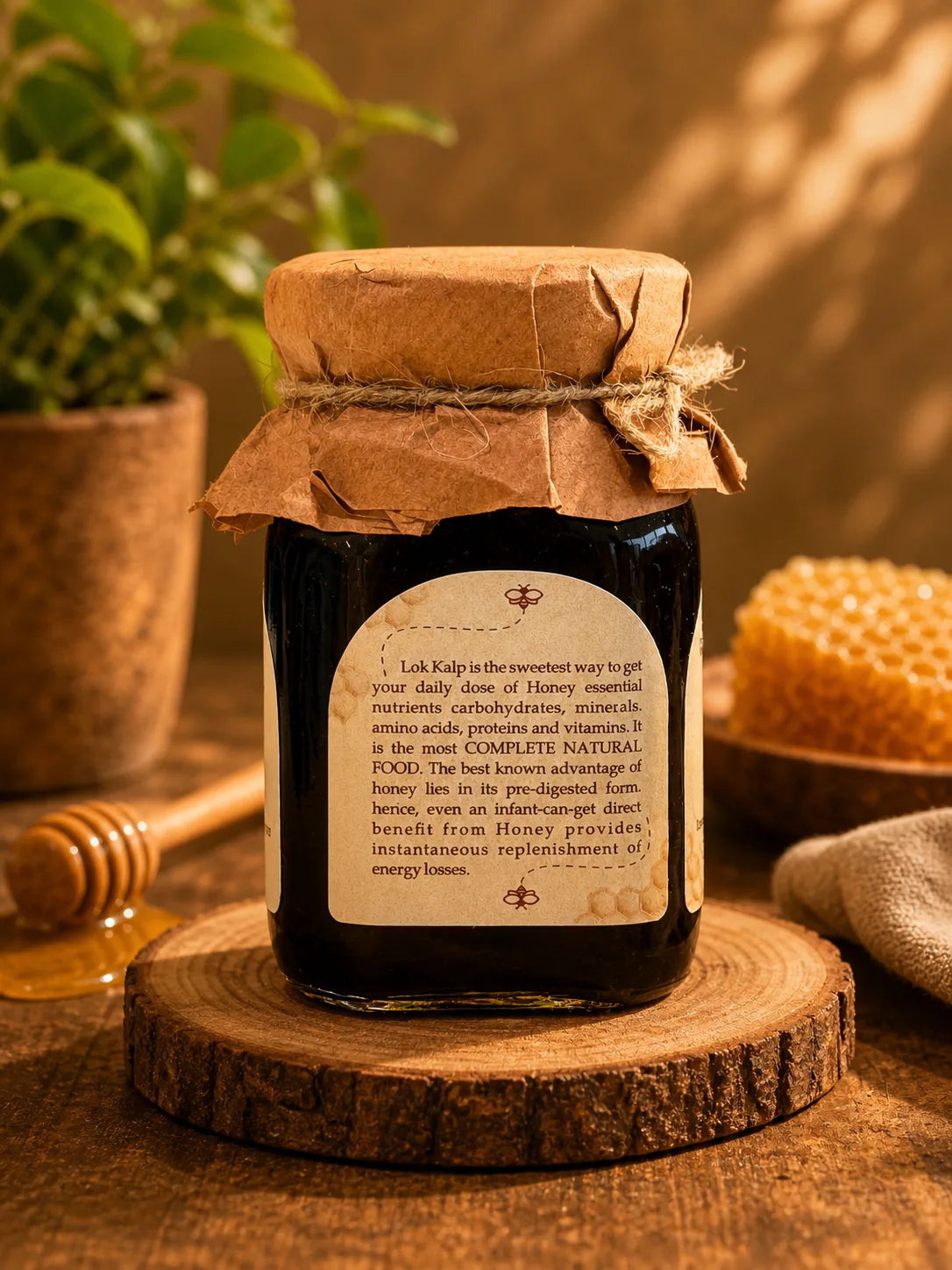 Lok Kalp Black Pepper Honey