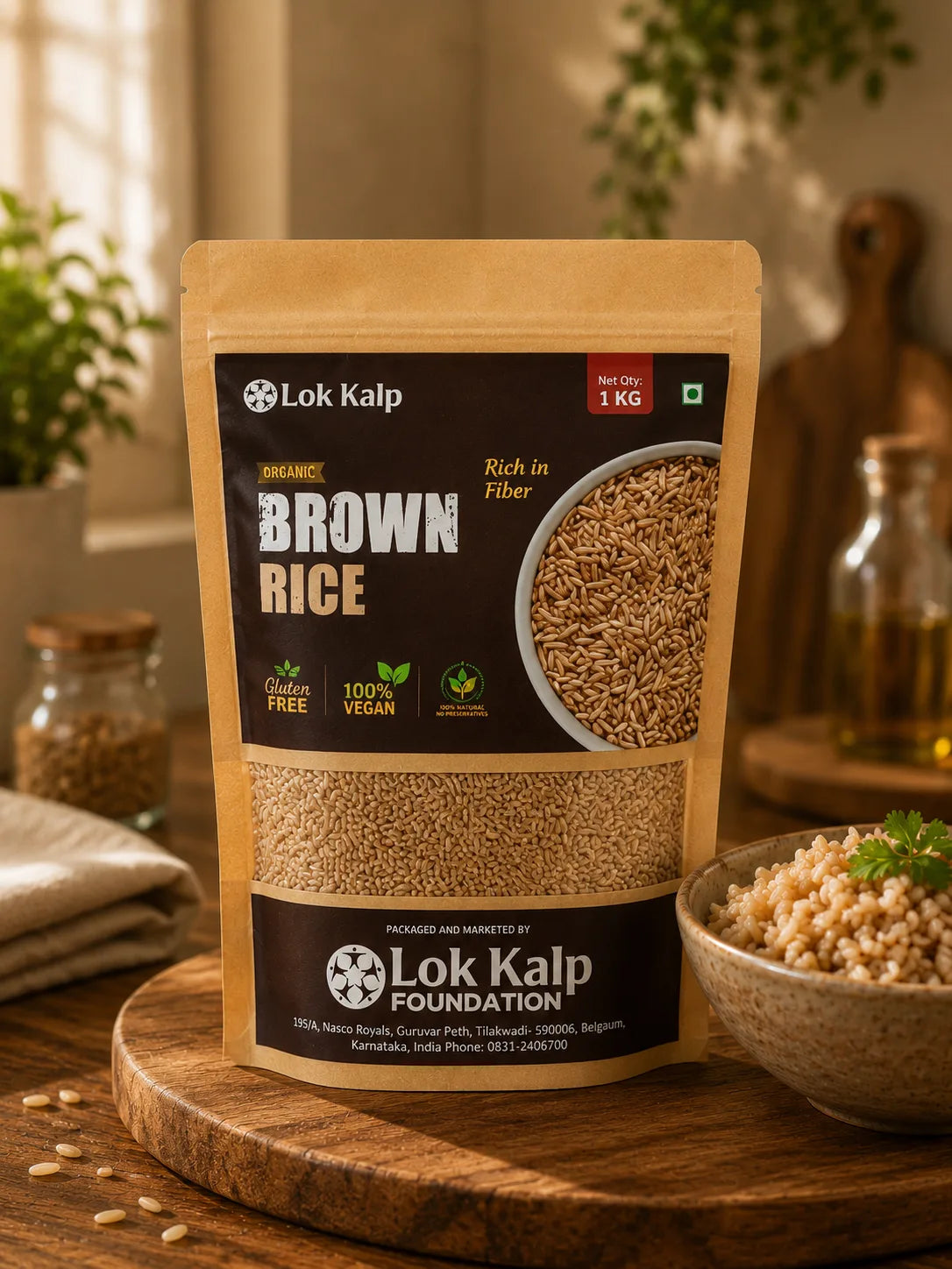 Lok Kalp Brown Rice